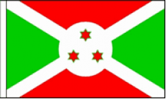 Burundi Hand Waving Flags